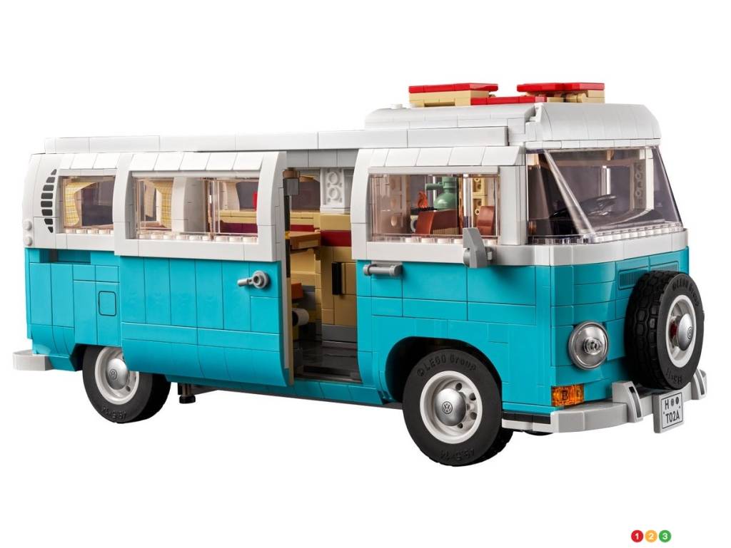 L'ensemble Volkswagen Type 2 de Lego